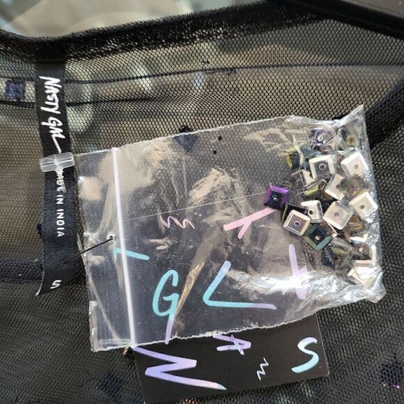 Nasty Gal beaded dress NWT - Picture 5 of 7